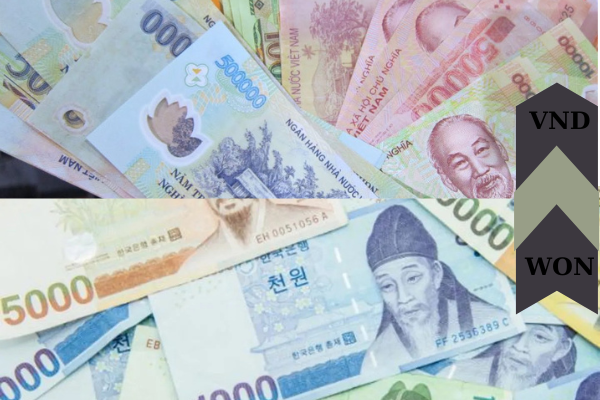 Đổi tiền Việt - Hàn